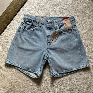 Levi's Light Blue Jean Shorts for Women